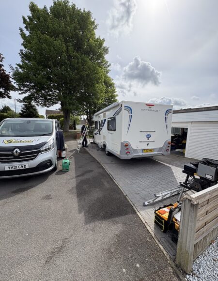 Bailey Approach SE 740 Motorhome Gelcoat Correction & Ceramic Coating