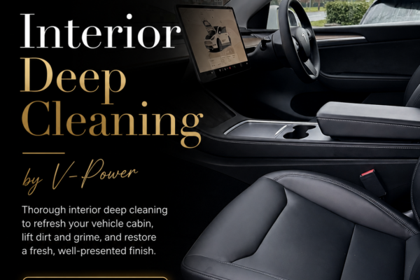 Professional Interior Deep Cleaning by V-Power