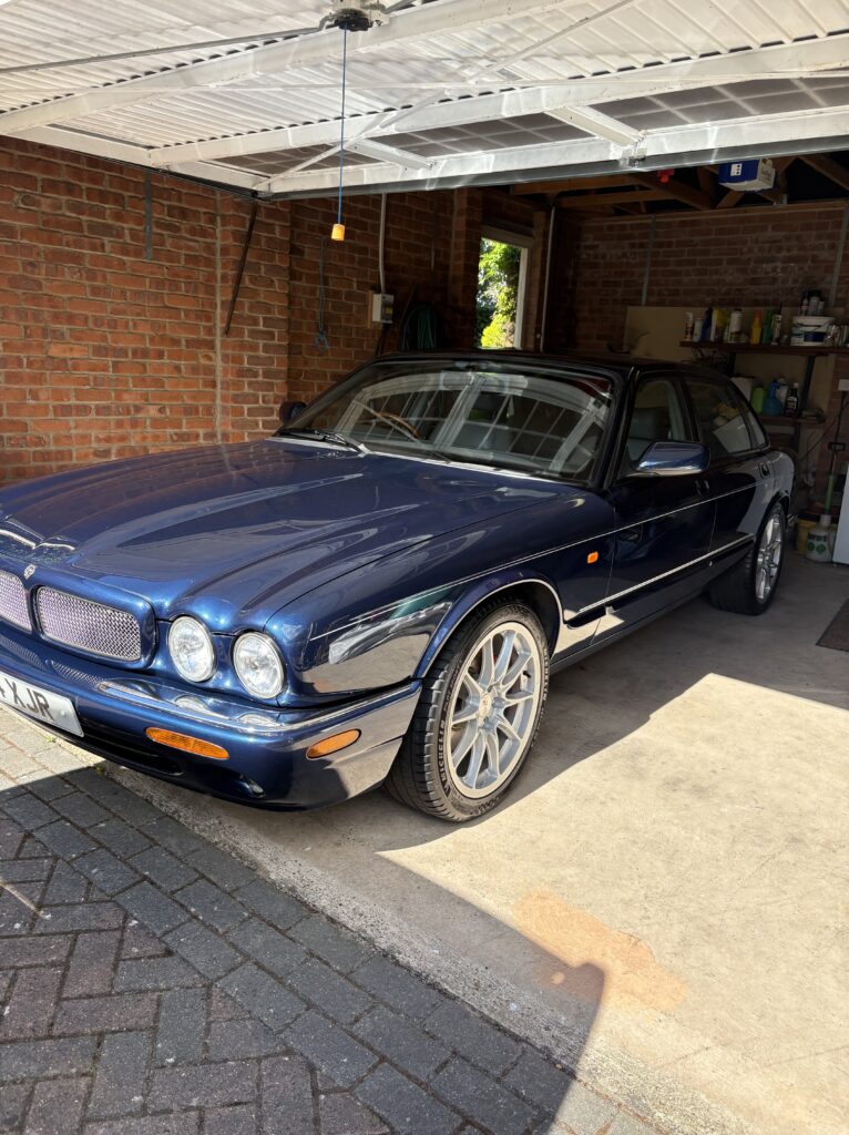 1998 Jaguar XJR all day detail multi stage correction 3 year ceramic coating 08 by V-Power Mobile Detailing