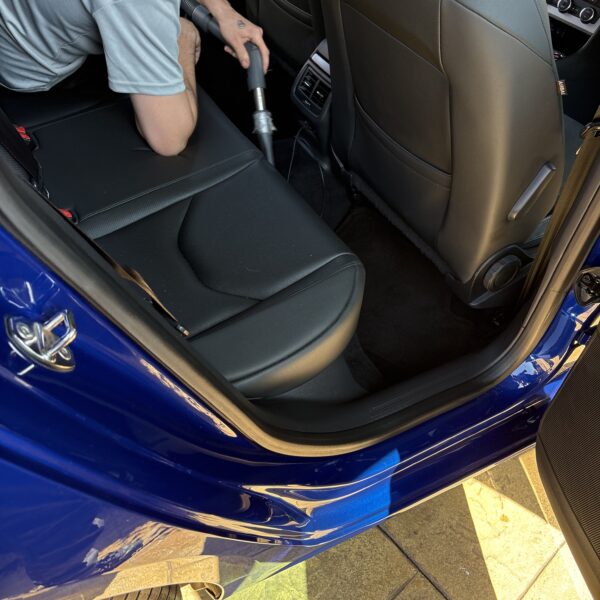 2019 Seat Leon Xcellence Lux full interior exterior reset multi stage correction 3 year ceramic coating engine bay clean 03 by V-Power Mobile Detailing