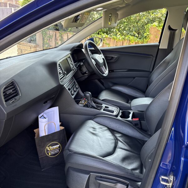 2019 Seat Leon Xcellence Lux full interior exterior reset multi stage correction 3 year ceramic coating engine bay clean 07 by V-Power Mobile Detailing
