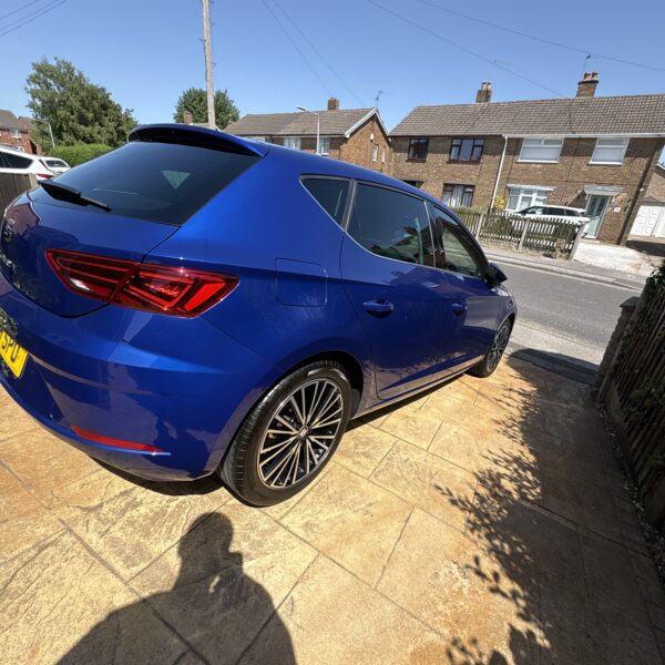 2019 Seat Leon Xcellence Lux full interior exterior reset multi stage correction 3 year ceramic coating engine bay clean 08 by V-Power Mobile Detailing