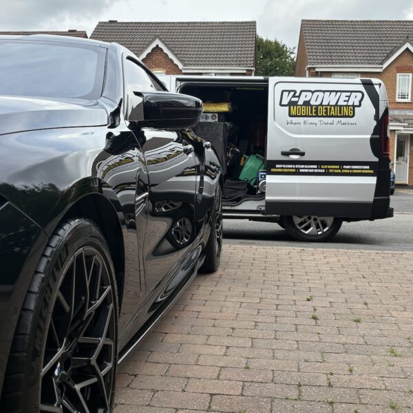 BMW M8 Competition maintenance reset return visit after 3 year ceramic coating and multi stage correction 07 by V-Power Mobile Detailing