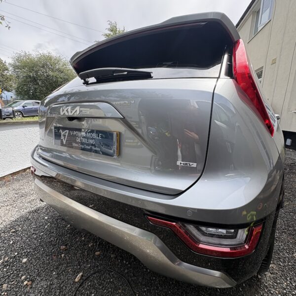 Kia Niro interior deep clean exterior decontamination polish ceramic coating 05 by V-Power Mobile Detailing