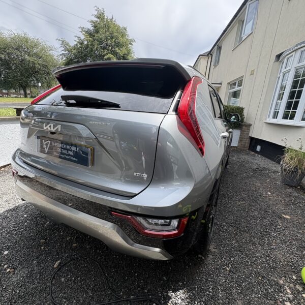 Kia Niro interior deep clean exterior decontamination polish ceramic coating 08 by V-Power Mobile Detailing
