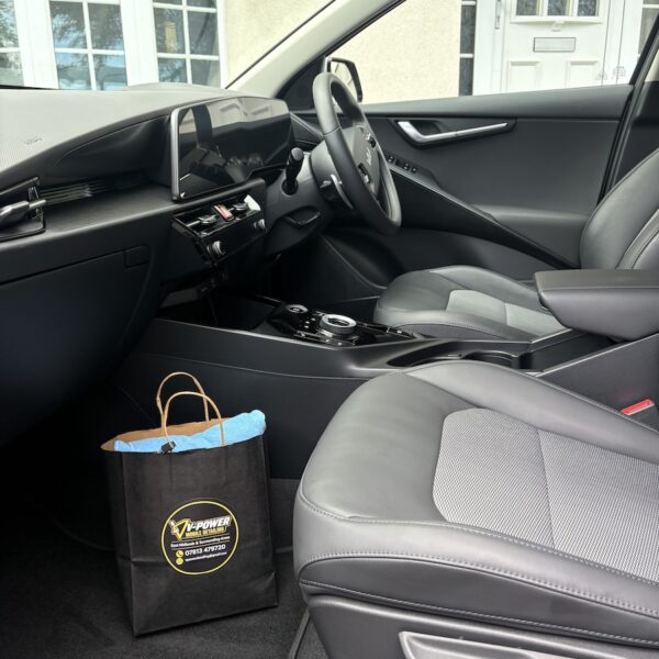Kia Niro interior deep clean exterior decontamination polish ceramic coating 10 by V-Power Mobile Detailing