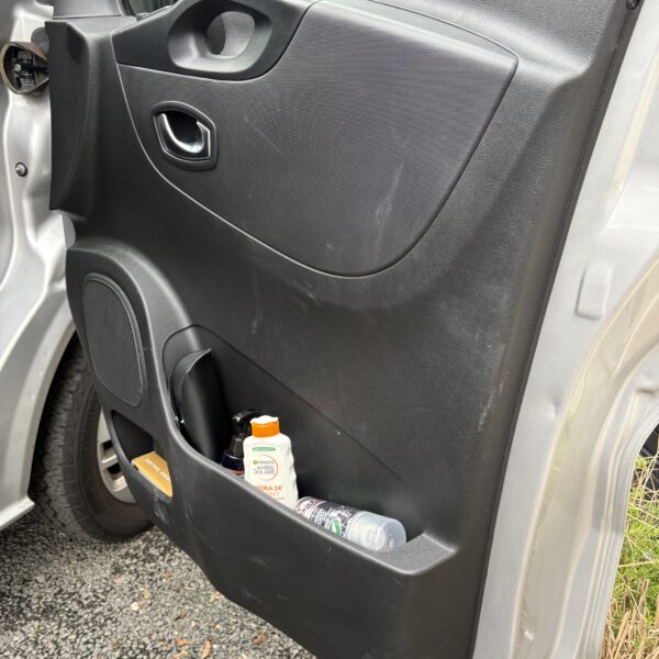 Before - door card marks and daily-use grime