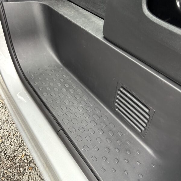 After - driver step and lower plastics cleaned