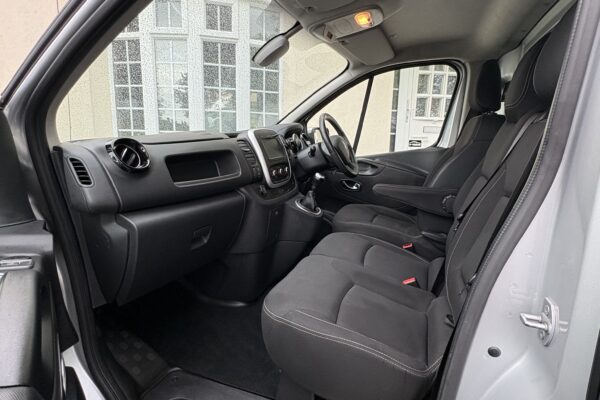After - cabin reset with seats, carpets and plastics cleaned