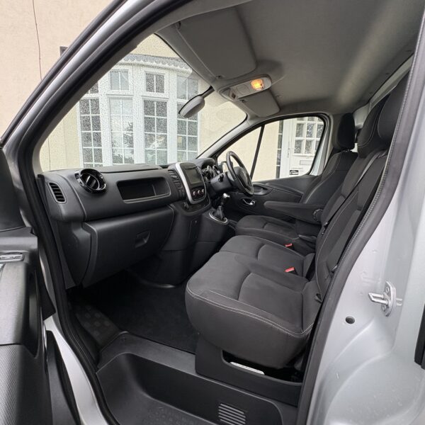 After - cabin reset with seats, carpets and plastics cleaned